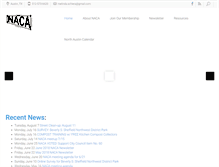 Tablet Screenshot of naca-austin.org